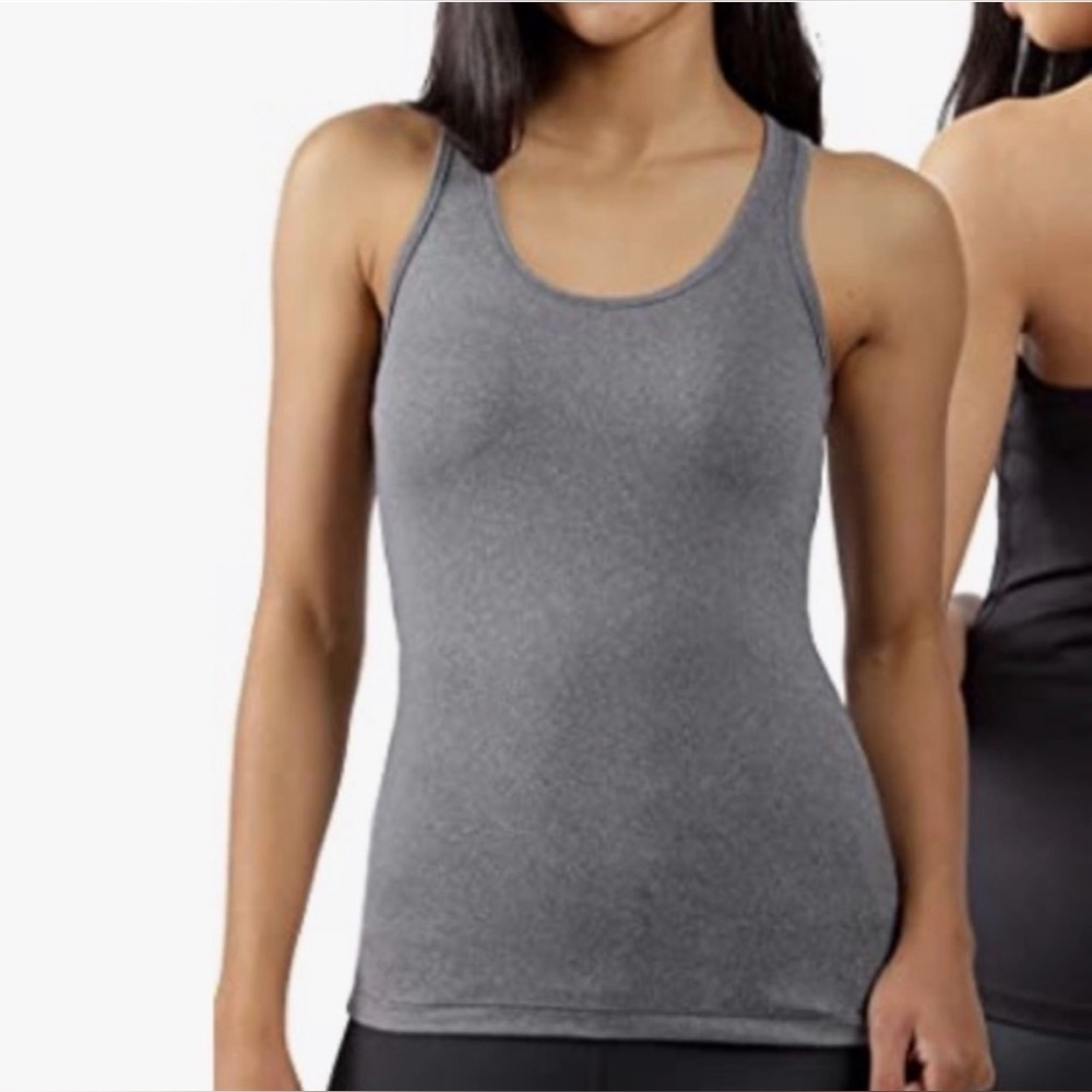 Dark Gray Yogalicious Tank Top
